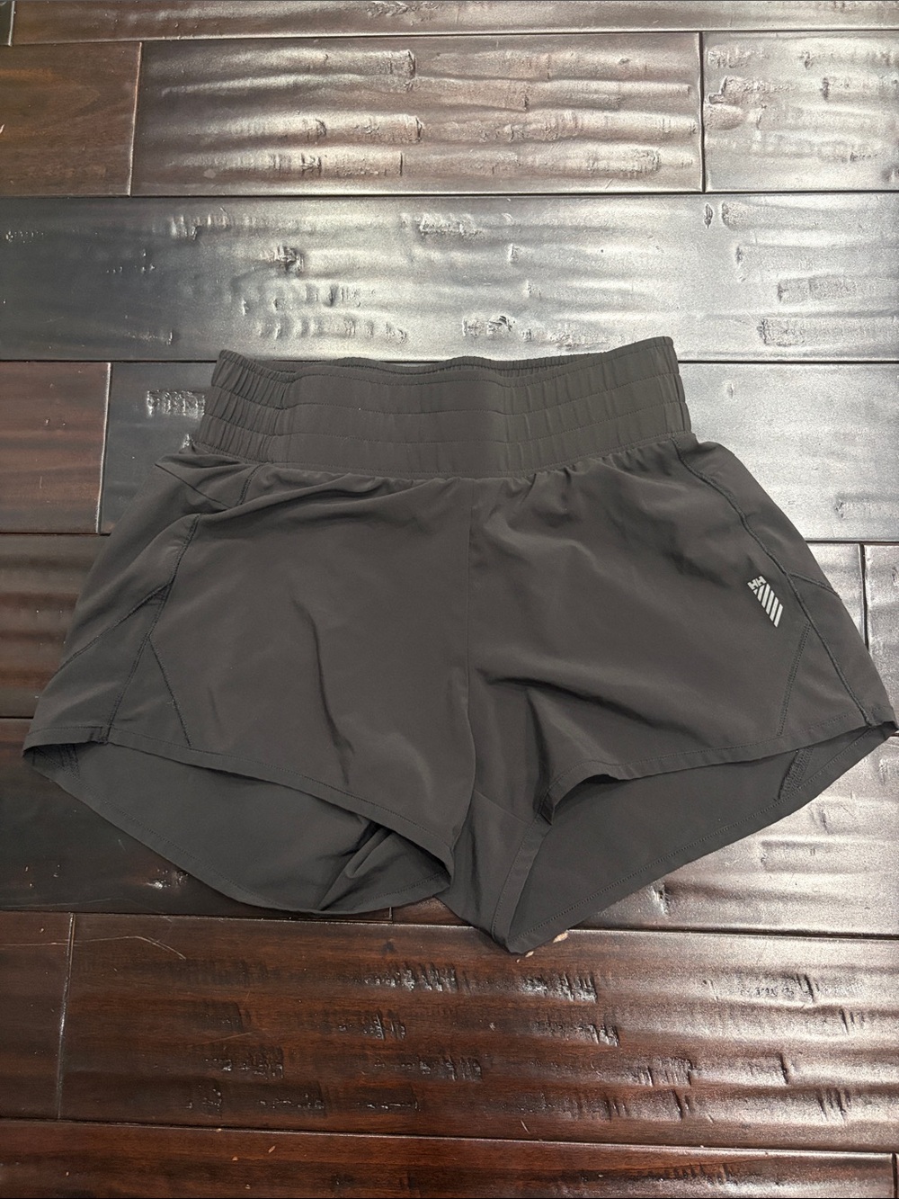 Helly Hansen Women's Black Athletic Running Shorts with Wide Elastic Waist